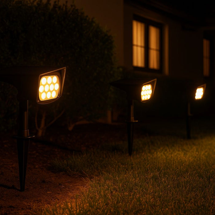 Spot Piquet Solaire Projecteur IP65 2W