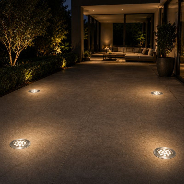 Spot LED Extérieur Encastrable IP67 24V Sol 18W 45°