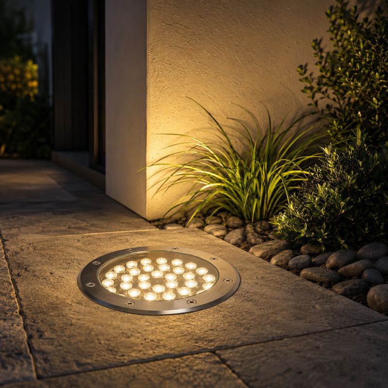 Spot LED Extérieur Encastrable IP67 24V Sol 36W 45°