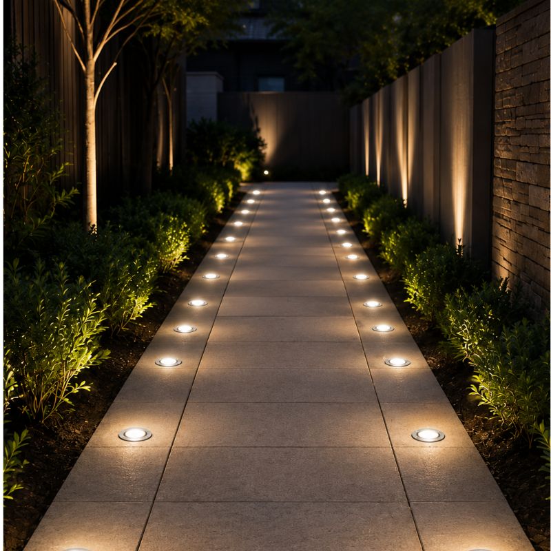 Spot LED Extérieur Encastrable IP67 24V Sol 3W 45°