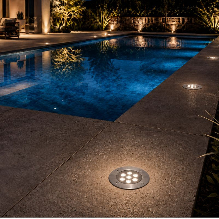 Spot LED Extérieur Encastrable IP67 24V Sol 9W 45°