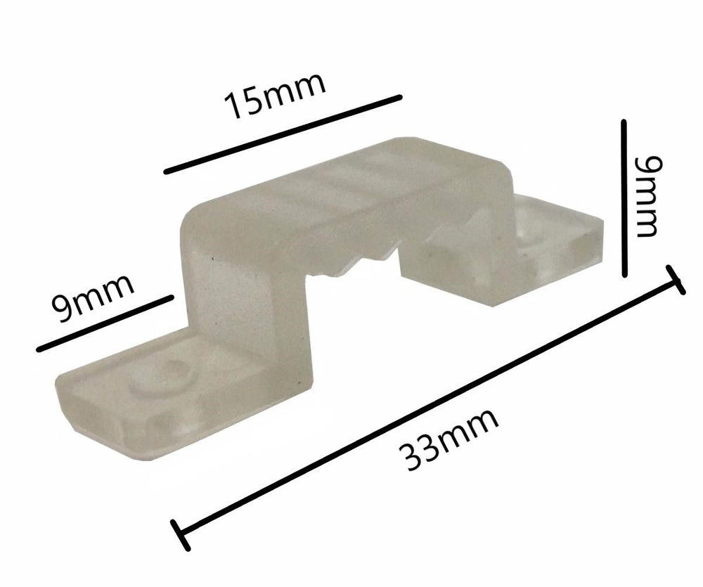 Support de Fixation Bandeau LED 220V (Pack de 50)