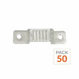 Support de Fixation Bandeau LED 220V 5050 - Pack de 50