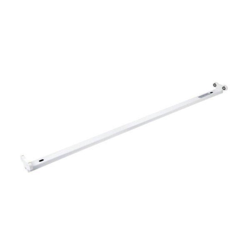 Support Double pour 2 Tubes LED T8 120cm IP20