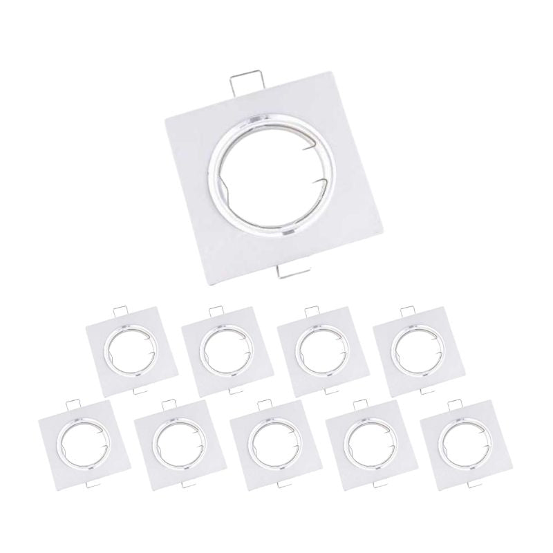 Support Spot Carré Orientable (Pack de 10)