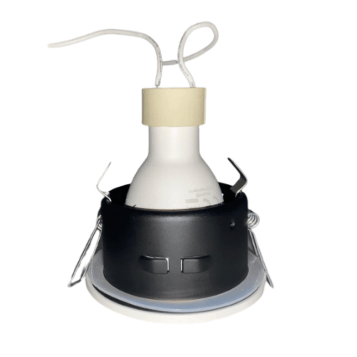 Support Spot GU10 IP65 82mm Blanc