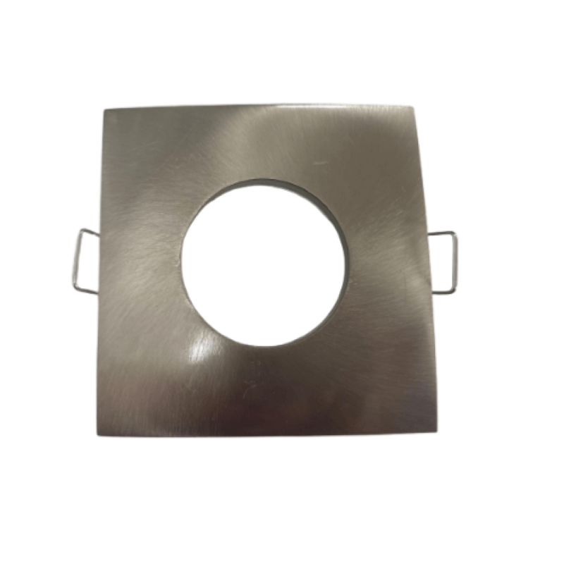 Support Spot GU10 IP65 Carré 82mm Aluminium