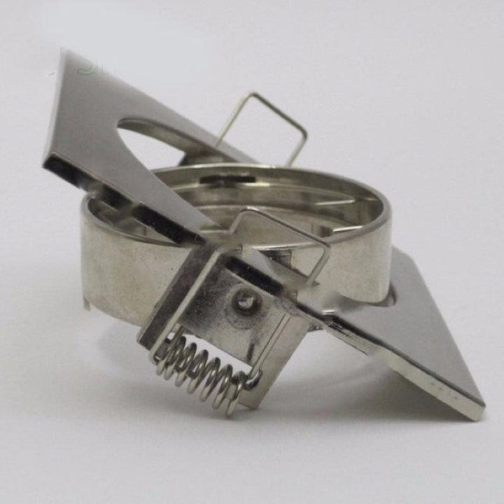 Support Spot Carré Orientable Inox - Pack de 10