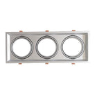 Suporte triplo de aço inoxidável construído para lâmpadas LED AR11