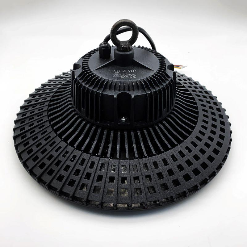 Suspension Industrielle HighBay UFO 150W IP65 NOIR (Pack de 5)