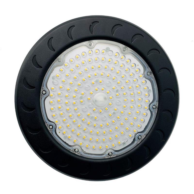 Suspension Industrielle HighBay UFO 150W IP65 NOIR (Pack de 5)