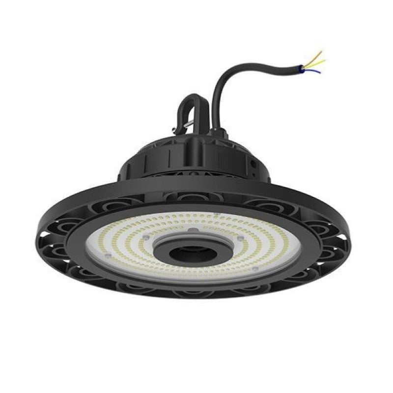 Suspension Industrielle HighBay UFO LED Samsung 150W IP65 Garantie 5 Ans