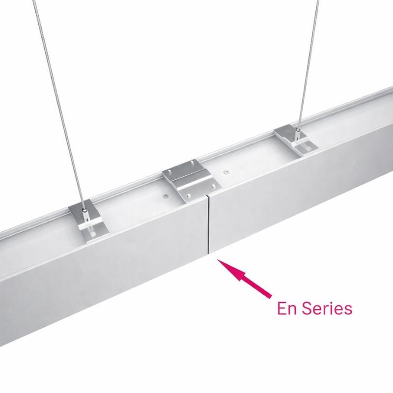 Suspension Linéaire LED 120cm 36W Interconnectable BLANC