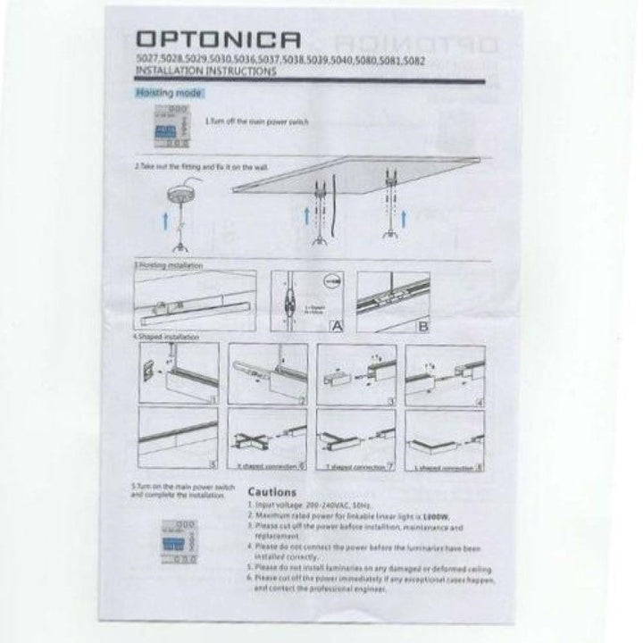 Suspension Linéaire LED 120cm 40W Interconnectable Blanc