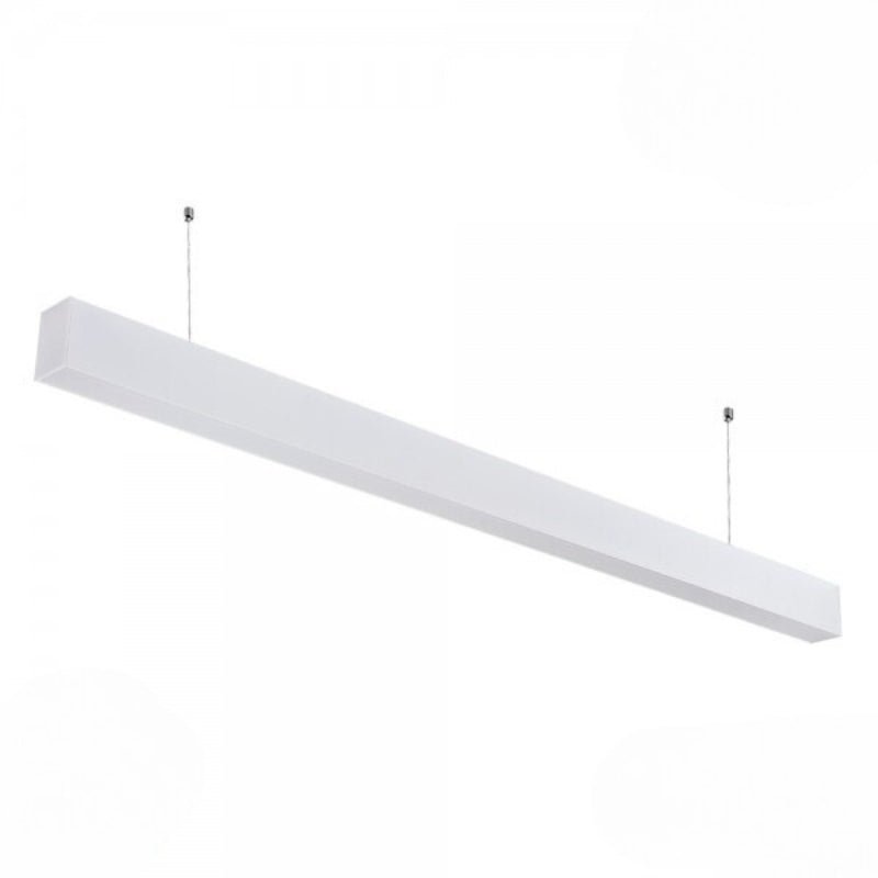 Suspension Linéaire LED 120cm 40W Interconnectable Blanc