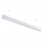 Lámpara lineal colgante LED 120cm 40W interconectable blanca