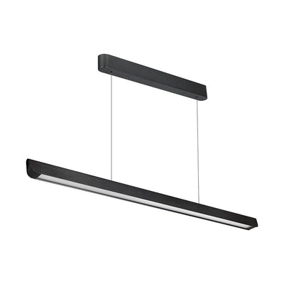 Suspension Linéaire LED 36W CCT Diffusion Large 100° Noir 120cm