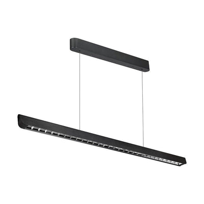 Suspension Linéaire LED 36W CCT Faisceau Concentré 60° Noir 120cm
