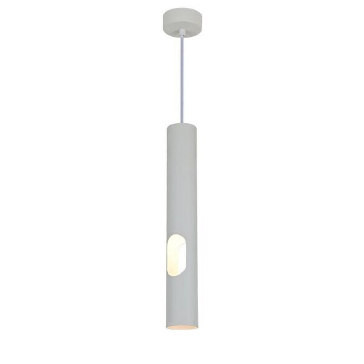 Suspension Perforée 40cm pour Ampoule GU10 Blanc