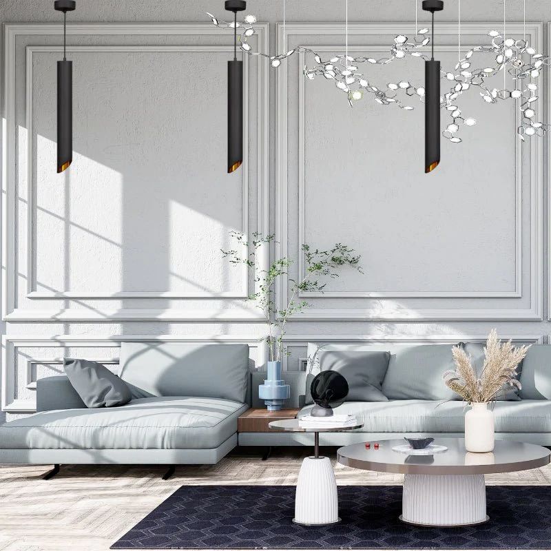 Abgeschrägte Pendelleuchte GU10 IP20 50 cm