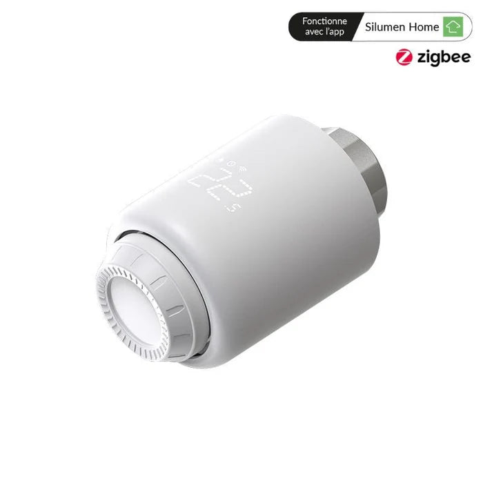 Kit 2 Têtes Thermostatiques Connectées + ZigBee Ethernet