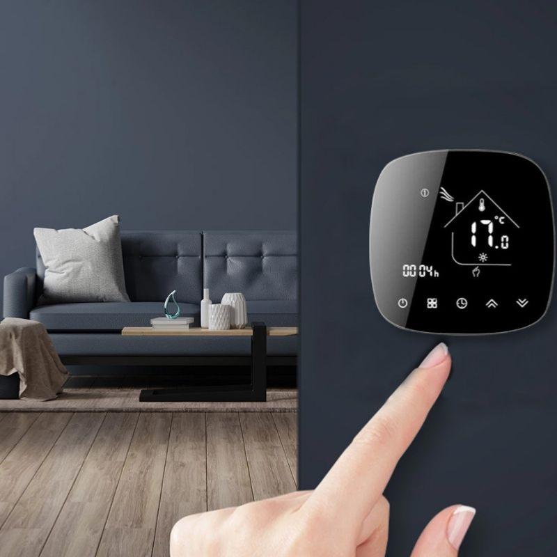 Thermostat Connecté Wi-Fi pour Chauffage à Eau