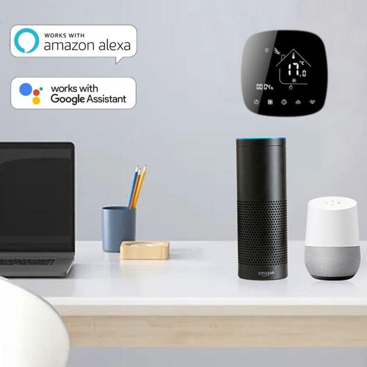 Thermostat Connecté Wi-Fi pour Chauffage à Eau