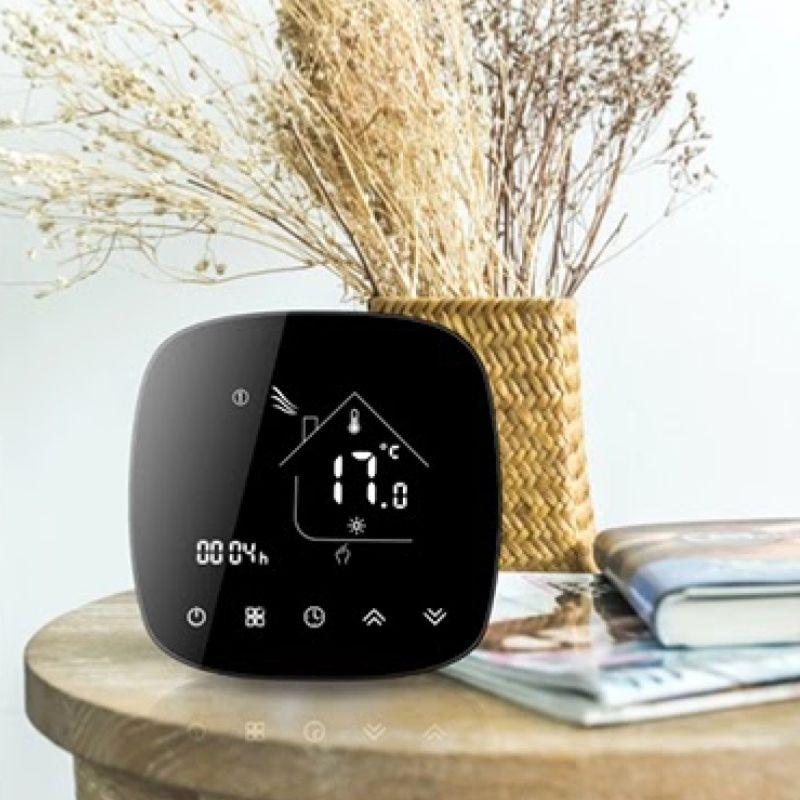 Thermostat Connecté Wi-Fi pour Chauffage Électrique au Sol