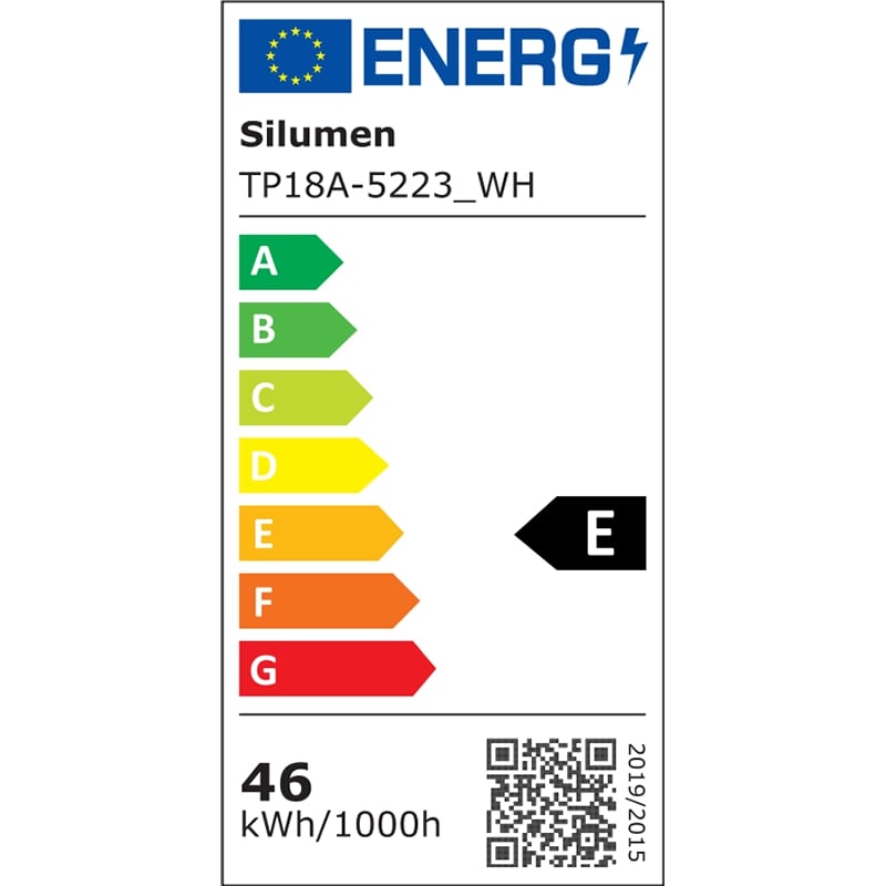 Réglette LED étanche 150cm 46.5W 120lm/W