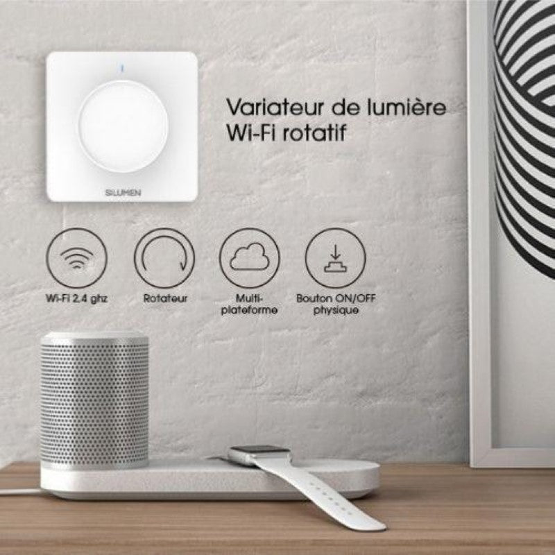 Variateur de lumière Wi-Fi Rotatif