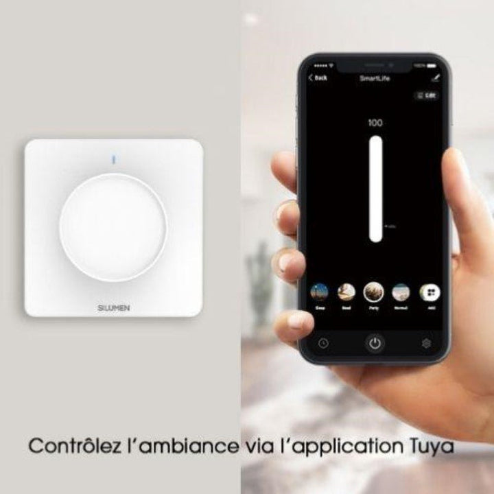 Variateur de lumière Wi-Fi Rotatif