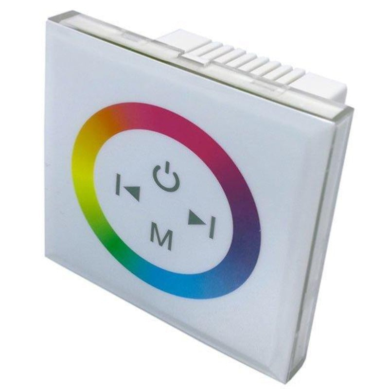 Variateur LED RGB Tactile 12V/24V Blanc