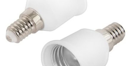 Adaptateur E14 vers E27 - Silumen