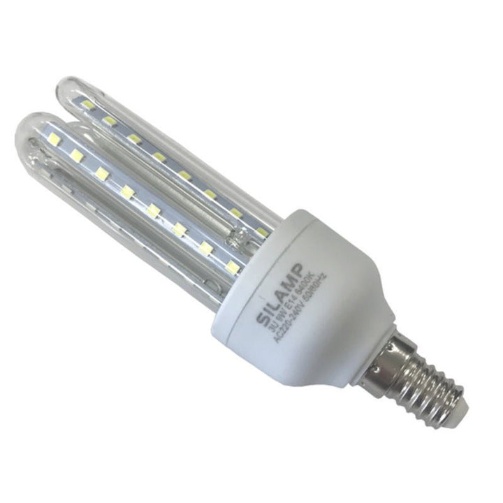 Ampoule E14 LED 9W Lynx 220V 360° CFL - Silumen
