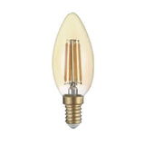 Ampulle E14 LED Filament 4W C35 Bougie