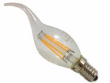 E14 LED Filamento de chama 6W 220V 360 ° Bulbo