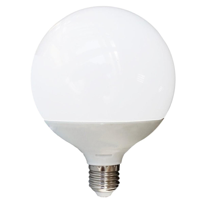 Ampoule LED connectée Myko E27 globe Ø10cm 1521lm=100W variation de blancs  et couleurs Jacobsen blanc