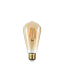 Ampoule E27 LED Filament 6W ST64 Edison