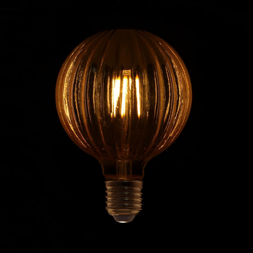 Ampoule E27 LED Filament Dimmable 6W Globe - Silumen