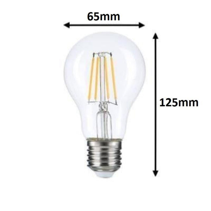 Ampoule LED E27 A70 12W Filament - Silumen