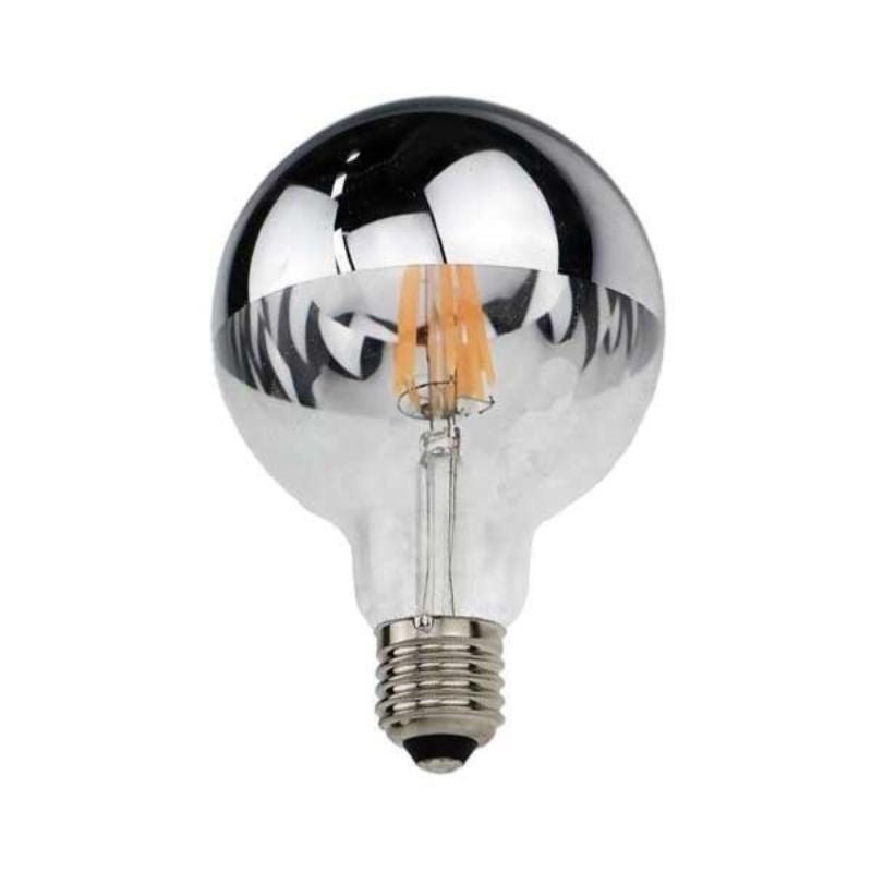 Ampoule LED E27 Filament 7W G95 Avec Reflet - Silumen