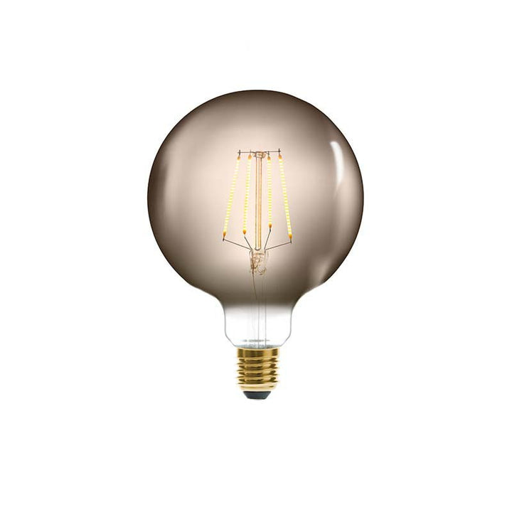 Ampoule LED E27 Filament Linéaire Globe G125 Fumé - Silumen