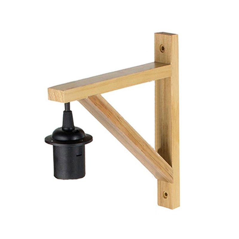 Applique Murale Bois pour Ampoule E27 - Silumen