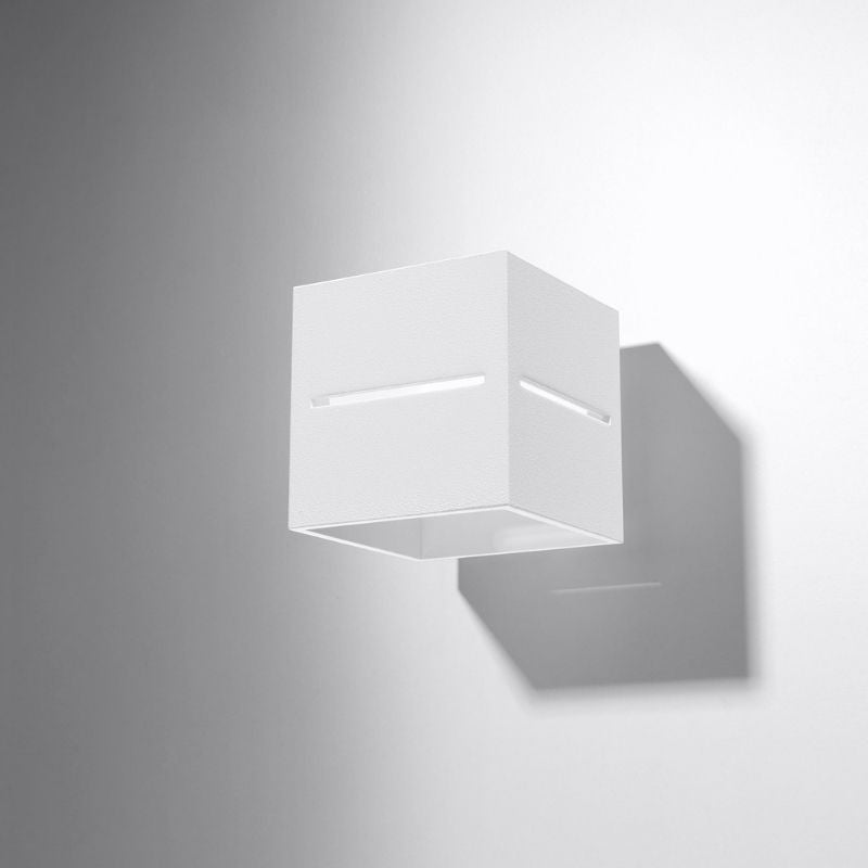 Applique Murale Carrée pour Ampoule G9 - Silumen