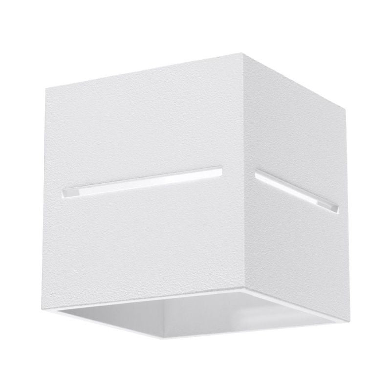 Applique Murale Carrée pour Ampoule G9 - Silumen