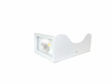 Luz de pared LED 10W IP44 doble viga blanca