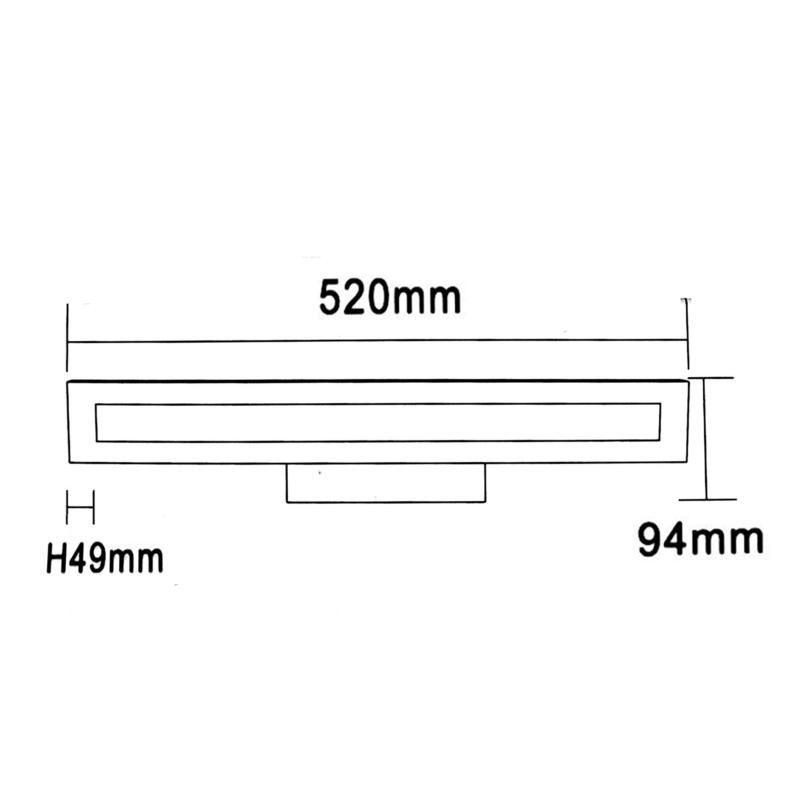 Applique Murale Salle de Bain Moderne LED 12W IP44 - Silumen