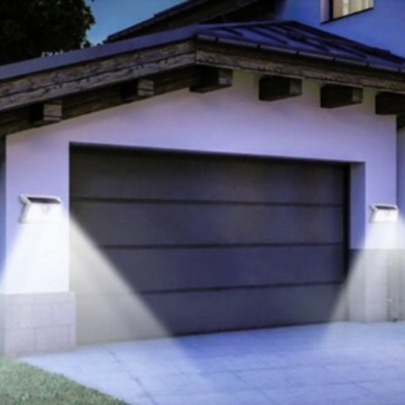 Applique Murale Solaire LED 0.65W IP44 33 Led avec Détecteur de Mouvement - Silumen
