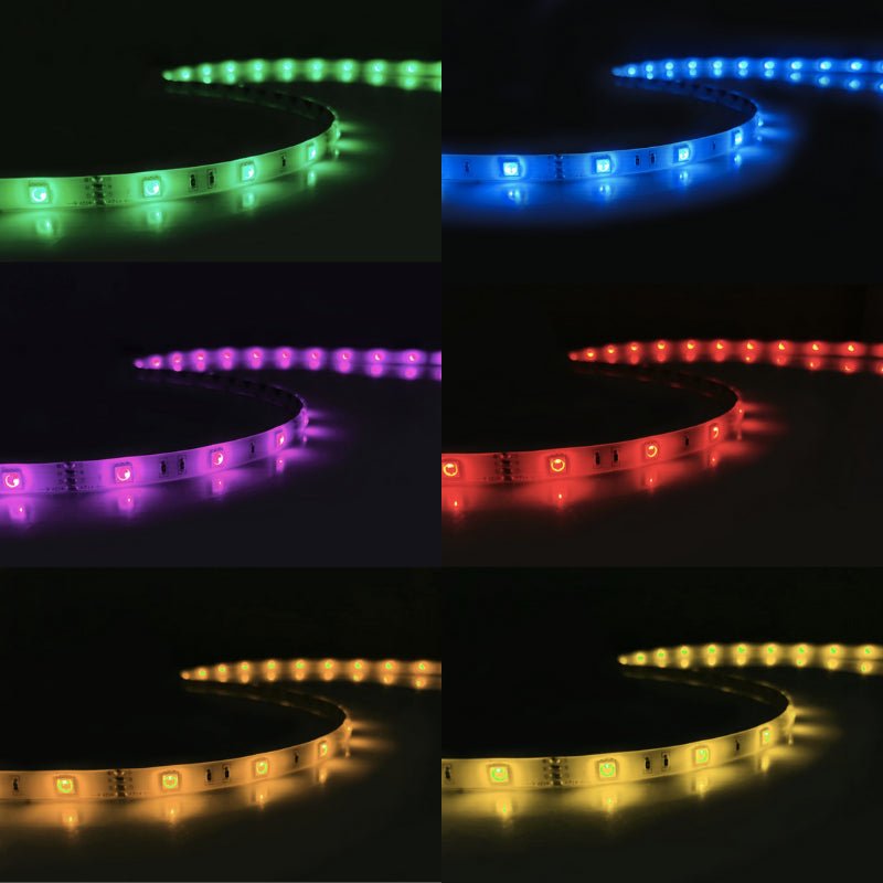 Bandeau LED RGB 12V 5M 5050 - Silumen