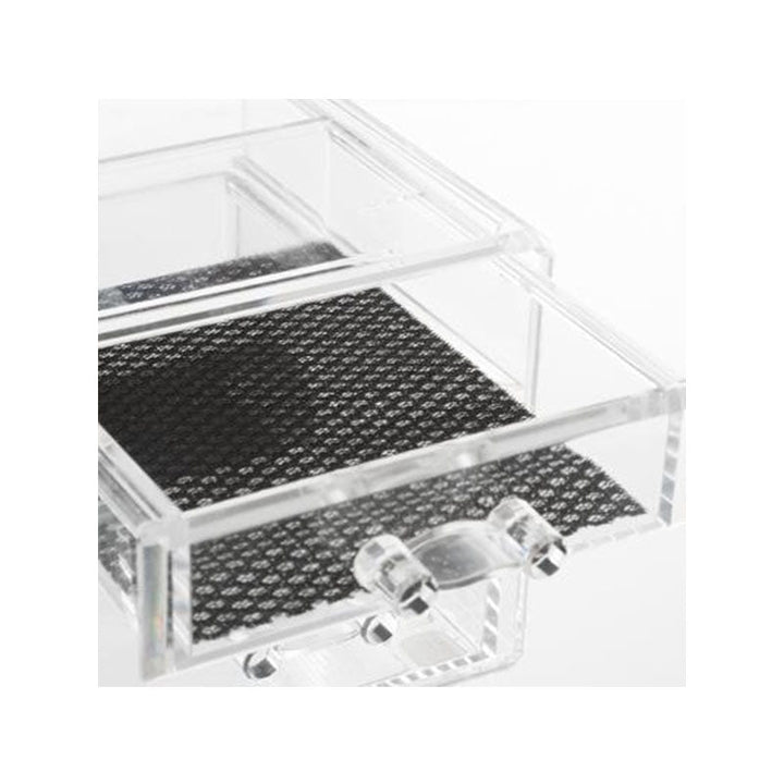 Boîte à bijoux transparente avec tiroirs - Silumen